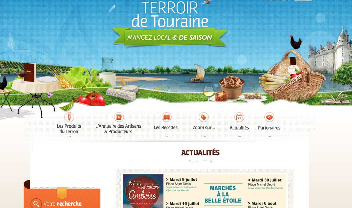 Terroir de Touraine : :Mangez local et de saison