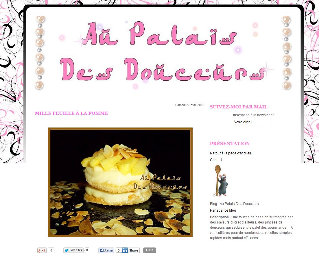 Détails : Au Palais Des Douceurs