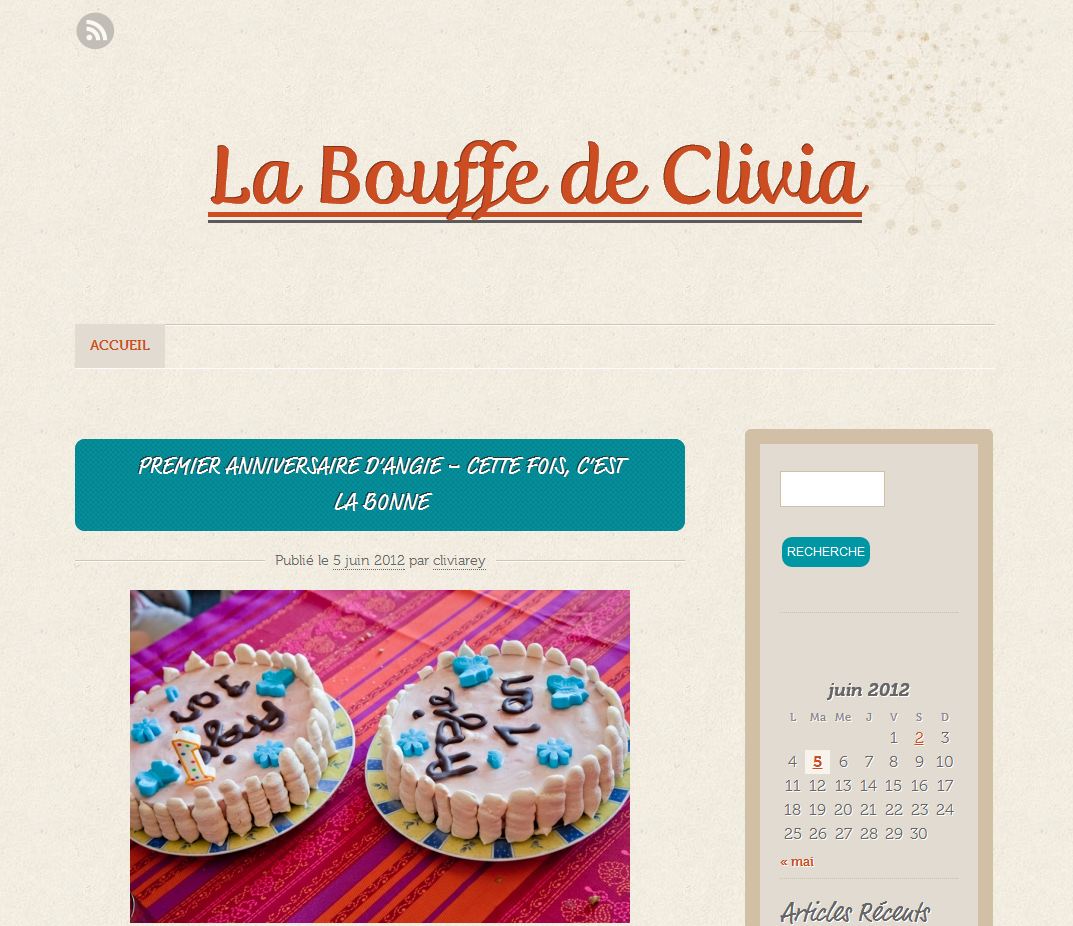Détails : La Bouffe de Clivia