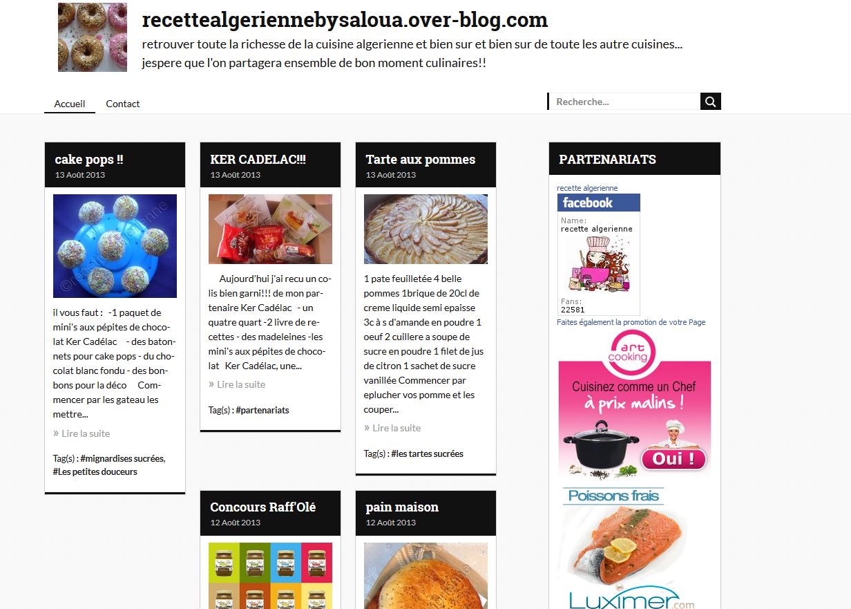 Détails : Recette Algerienne by Saloua
