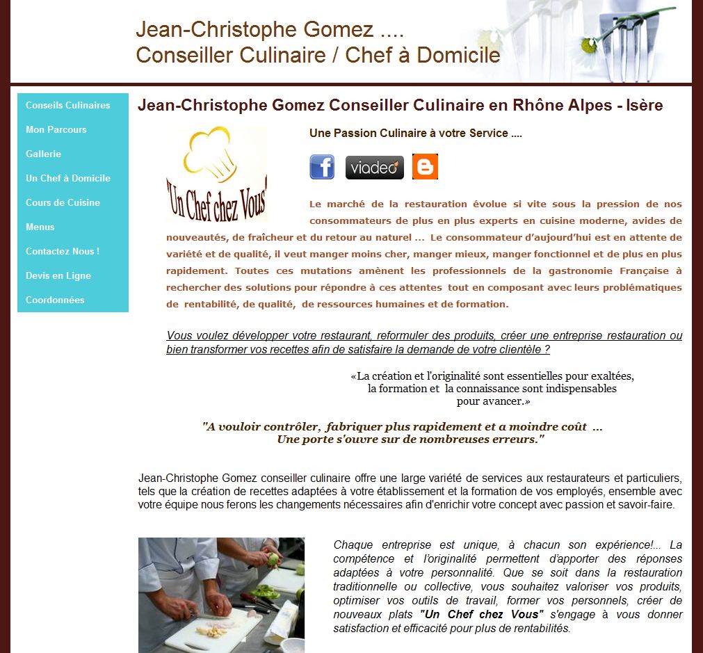 Chef à Domicile