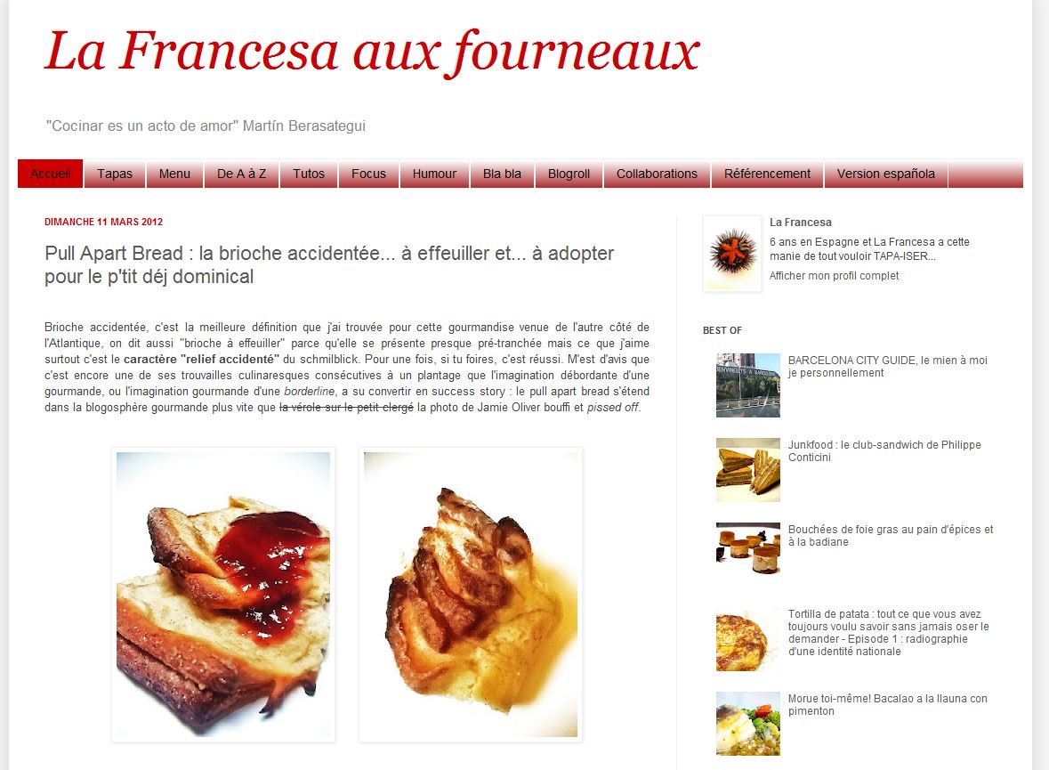 La Francesa aux fourneaux