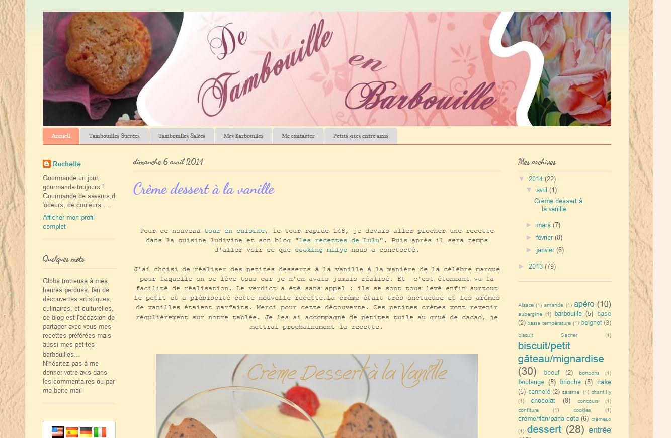 Détails : De Tambouille en Barbouille