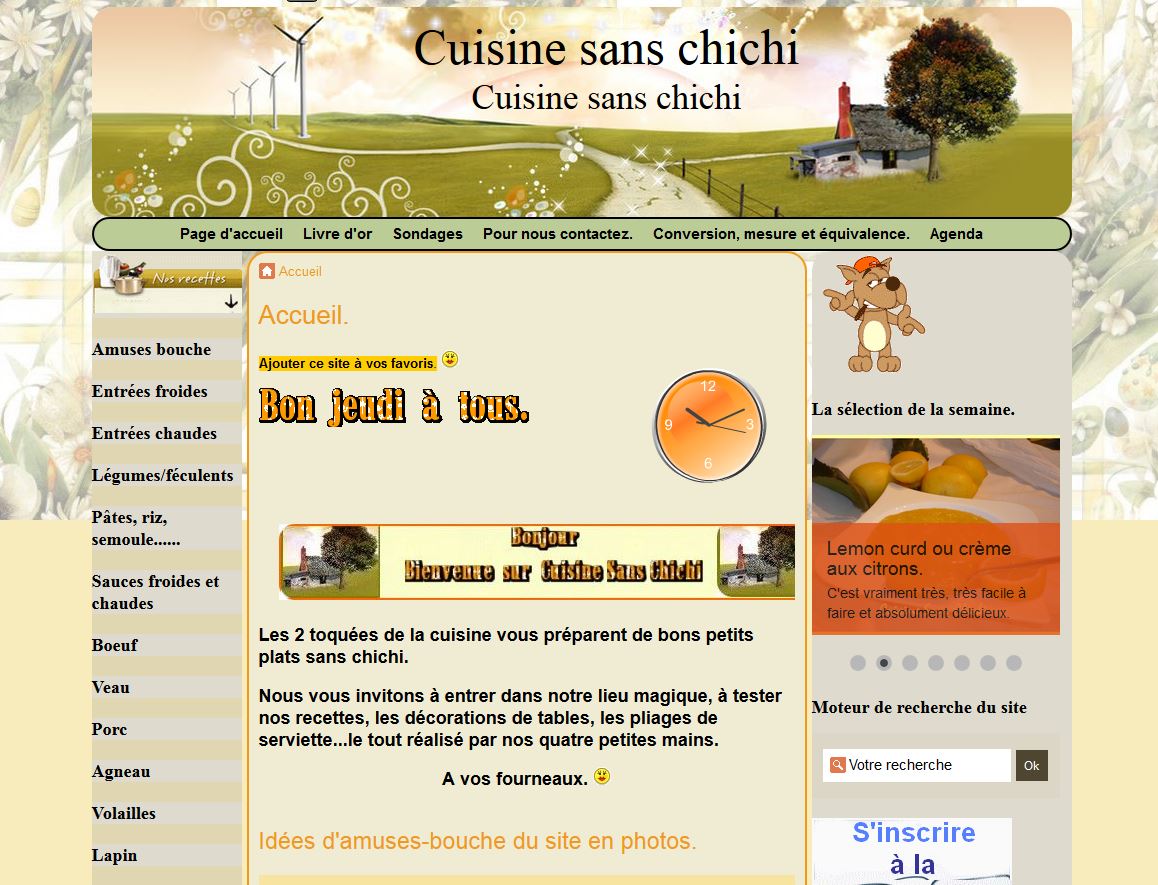 Détails : Cuisine Sans Chichi